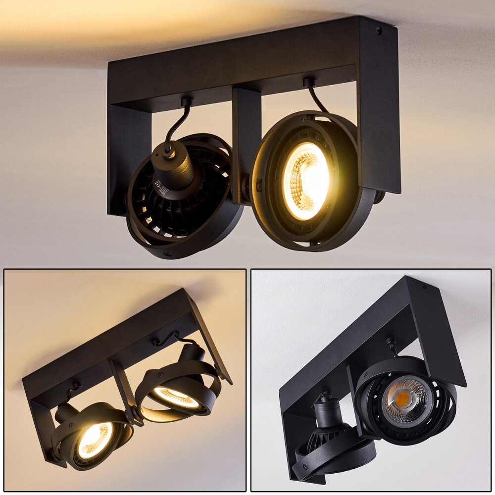 Grytgol Lampa Sufitowa Czarny, 2-punktowe main product photo