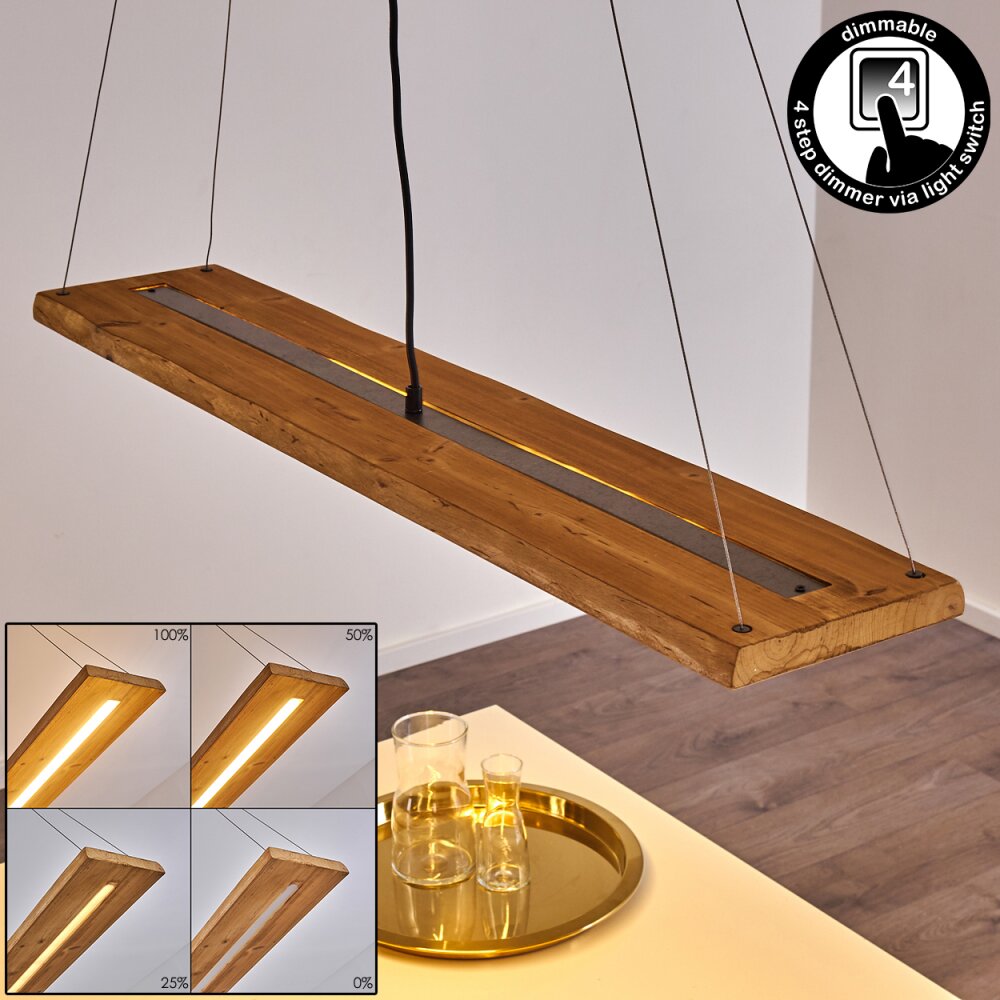 Adak Lampa Wisząca LED Szary, 1-punktowy main product photo