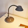 Shreveport lampka nocna LED Antracytowy, Biały, 1-punktowy