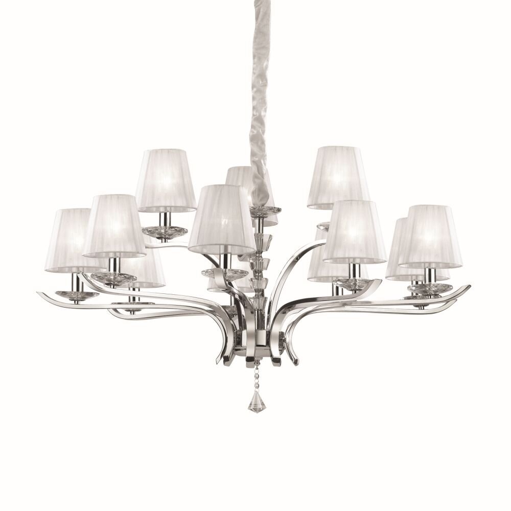 Ideal Lux PEGASO Żyrandol Biały, 12-punktowe main product photo
