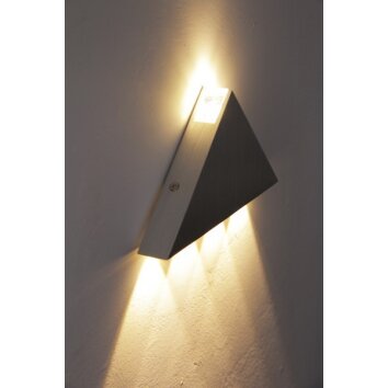 Globo GORDON lampa ścienna LED Aluminium, Chrom, Stal nierdzewna, 5-punktowe