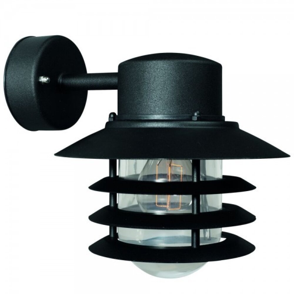 Nordlux VEJERS zewnętrzny kinkiet Czarny, 1-punktowy main product photo