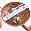 Lampa Sufitowa Tina Rdzawy, 3-punktowe Lampa Sufitowa Tina Rdzawy, 3-punktowe