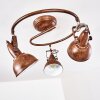 Lampa Sufitowa Tina Rdzawy, 3-punktowe Lampa Sufitowa Tina Rdzawy, 3-punktowe