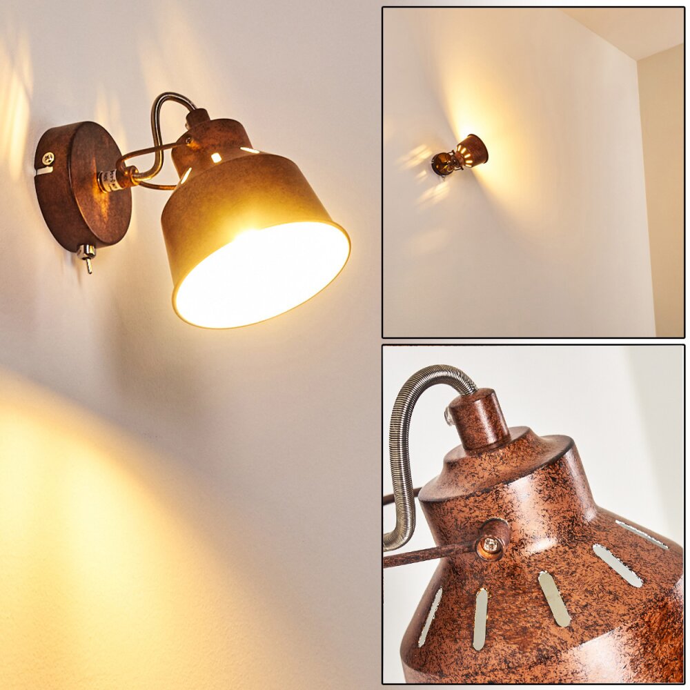 Safari Lampa ścienna Rdzawy, 1-punktowy main product photo