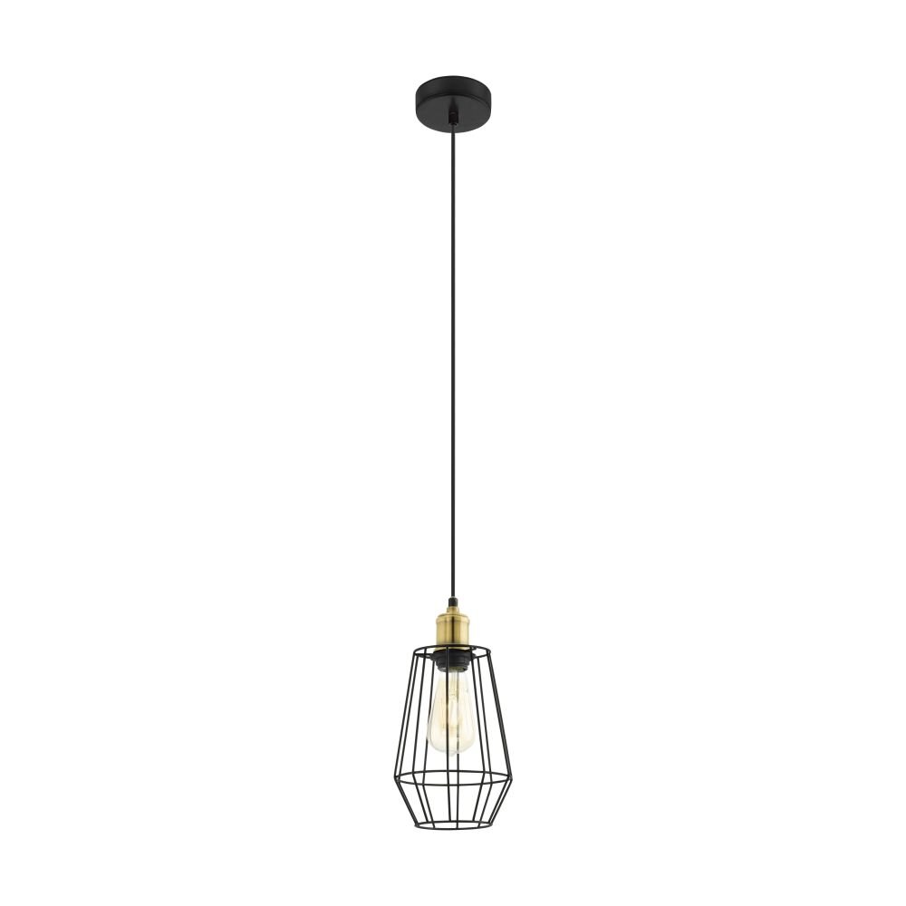 Eglo DENHAM Lampa Wisząca Oksydowane, Czarny, 1-punktowy main product photo