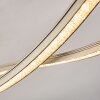 Kalandi Lampa Sufitowa LED Nikiel matowy, 2-punktowe