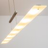 Lampa Wisząca Ramsele LED Chrom, Nikiel matowy, 7-punktowe