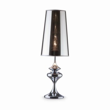 Ideal Lux ALFIERE Lampa stołowa Chrom, 1-punktowy