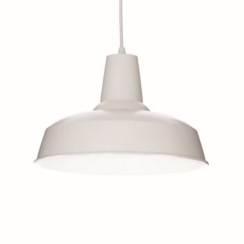 Ideal Lux MOBY Lampa Wisząca Biały, 1-punktowy