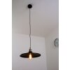 Globo KNUD lampa wisząca Czarno-złoty, 1-punktowy