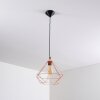 Kunir Lampa Wisząca Czarny, 1-punktowy