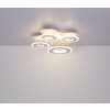 Globo FLAVETTO Lampa Sufitowa LED Biały, 1-punktowy, Zdalne sterowanie
