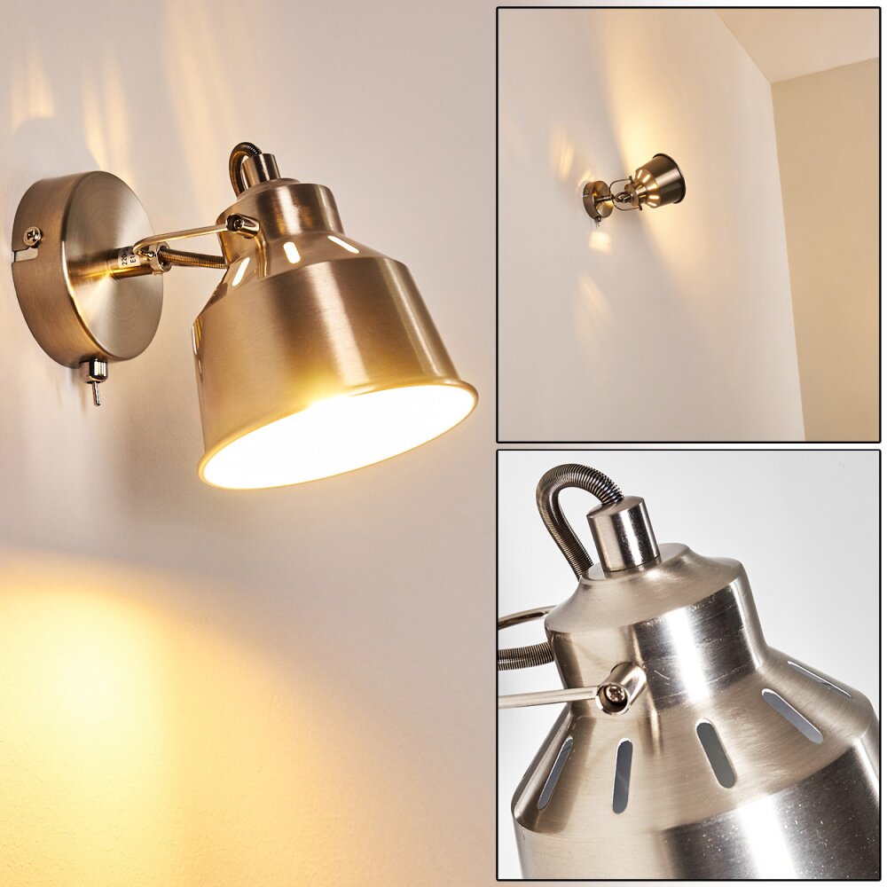 Safari Lampa ścienna Szczotkowany chrom, 1-punktowy main product photo